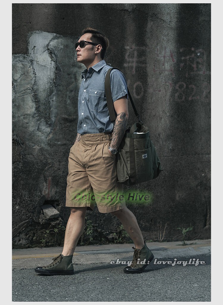 NON STOCK Chambray Short Sleeve Shirt Classic Men’s Regular Fit Workshirt Blue