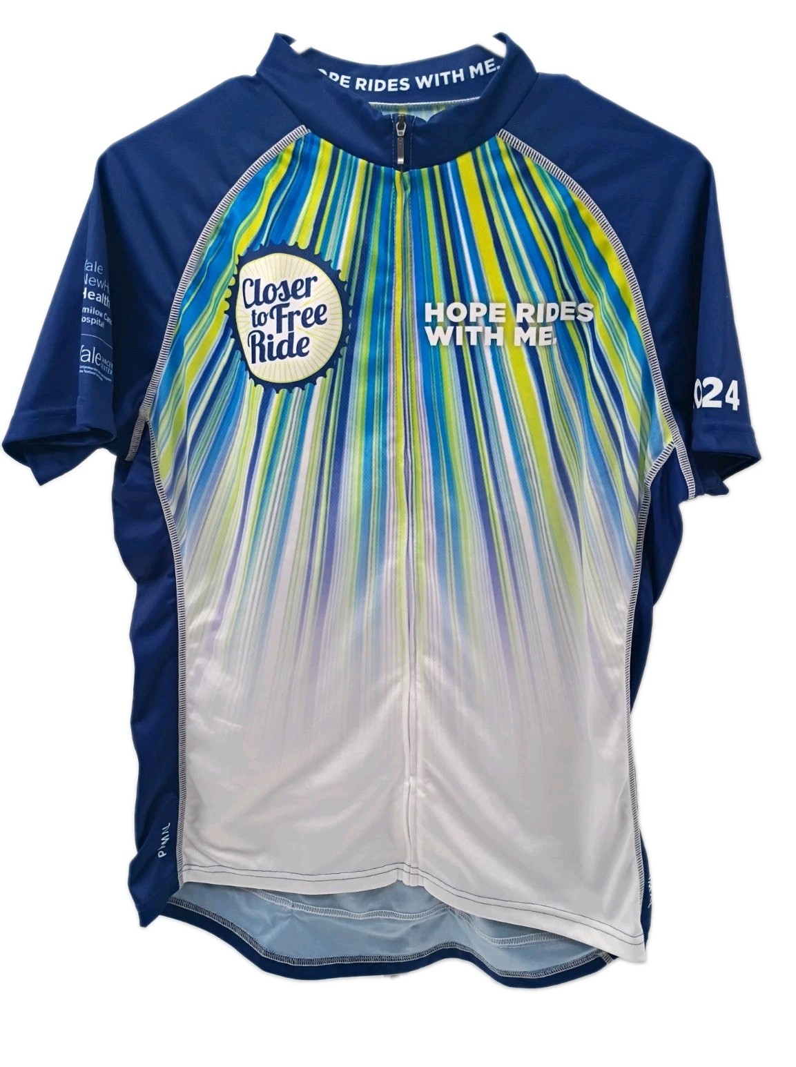 Primal Ride Closer to Free Cycling Jersey Womens 2XL Multicolor Biking Athletic