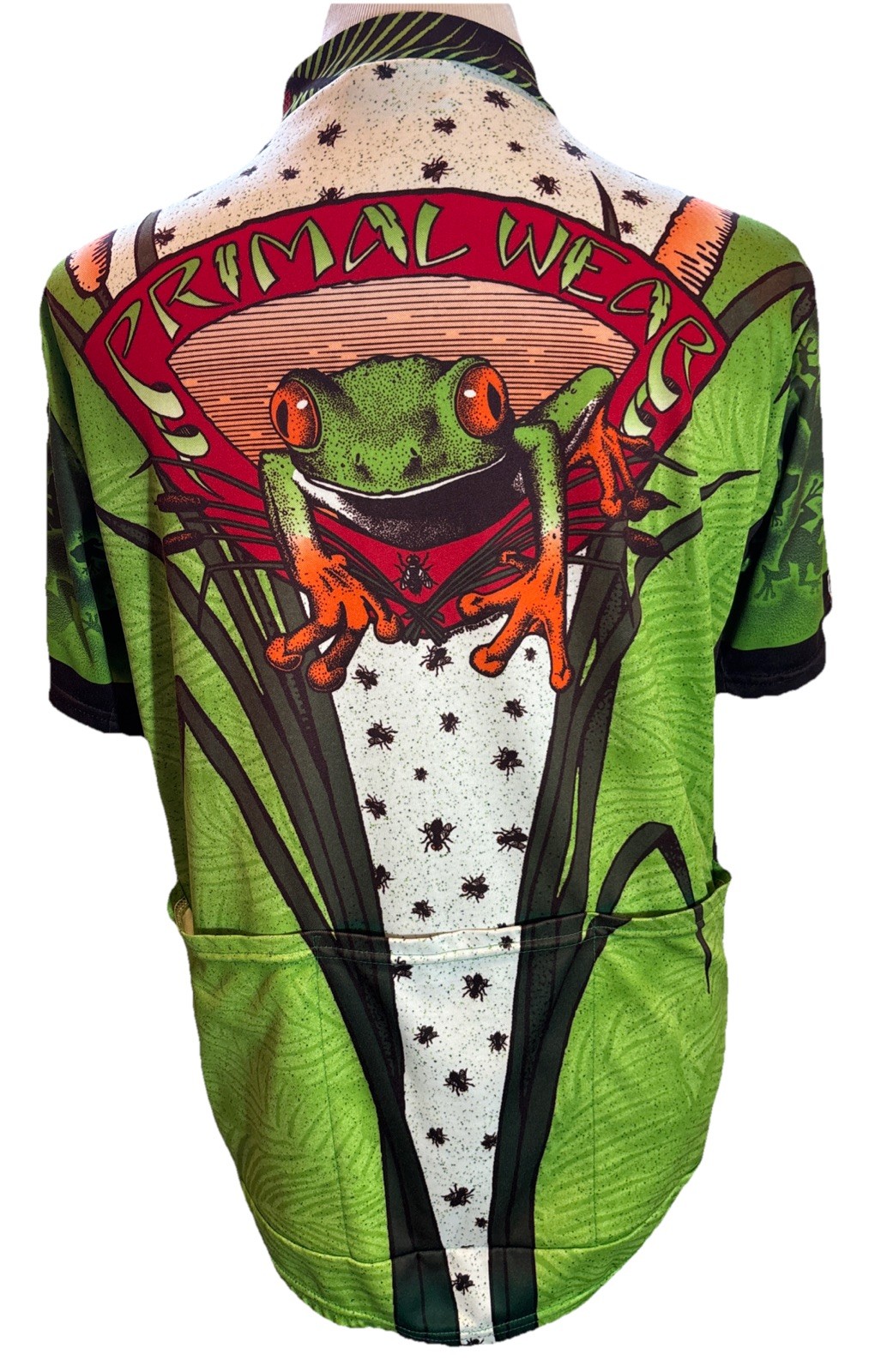 Primal Wear Frog Bar Hopper Cycling Jersey Size L. P19894