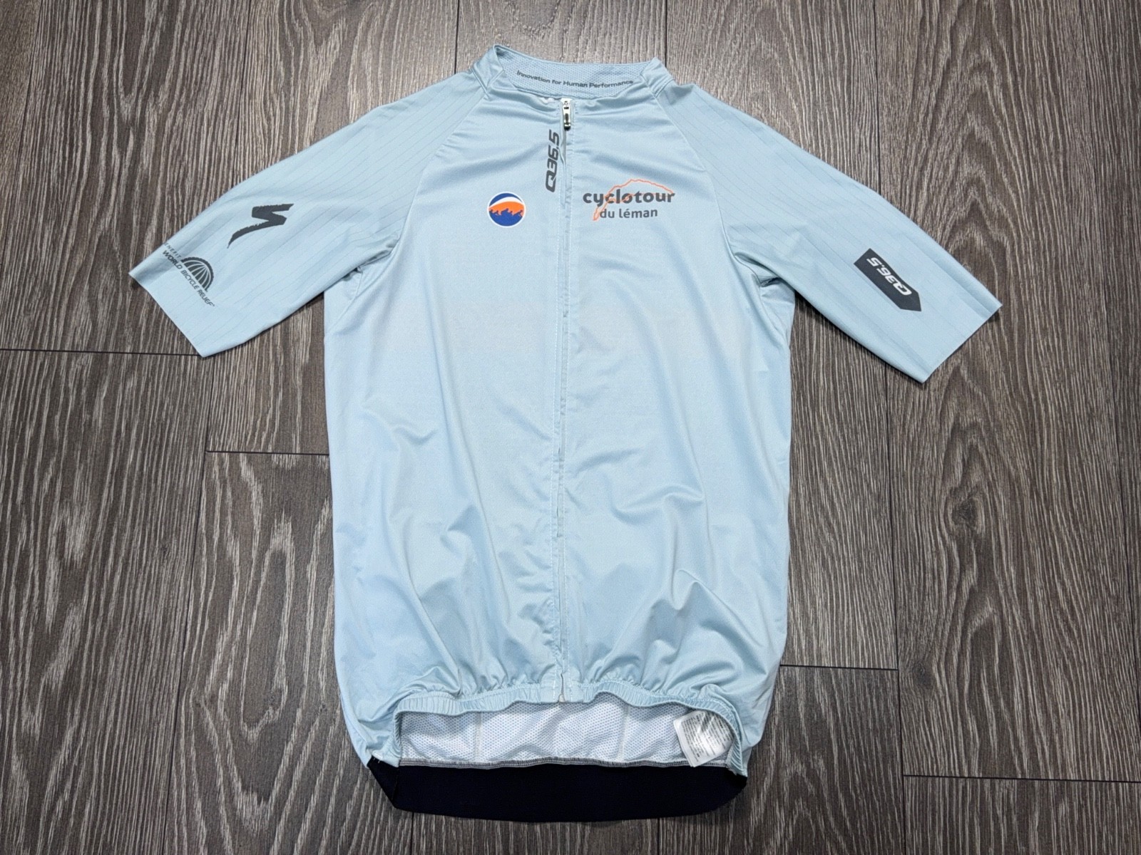 Mens Q36.5 Italy Cyclotour du Leman Specialized Short Sleeve Jersey Cycling L