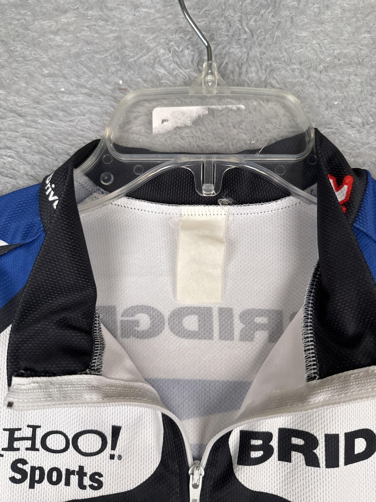 Nike Cycling Jersey Mens Extra Large USPS Trek Team 1/4 Zip Pockets Road Bike