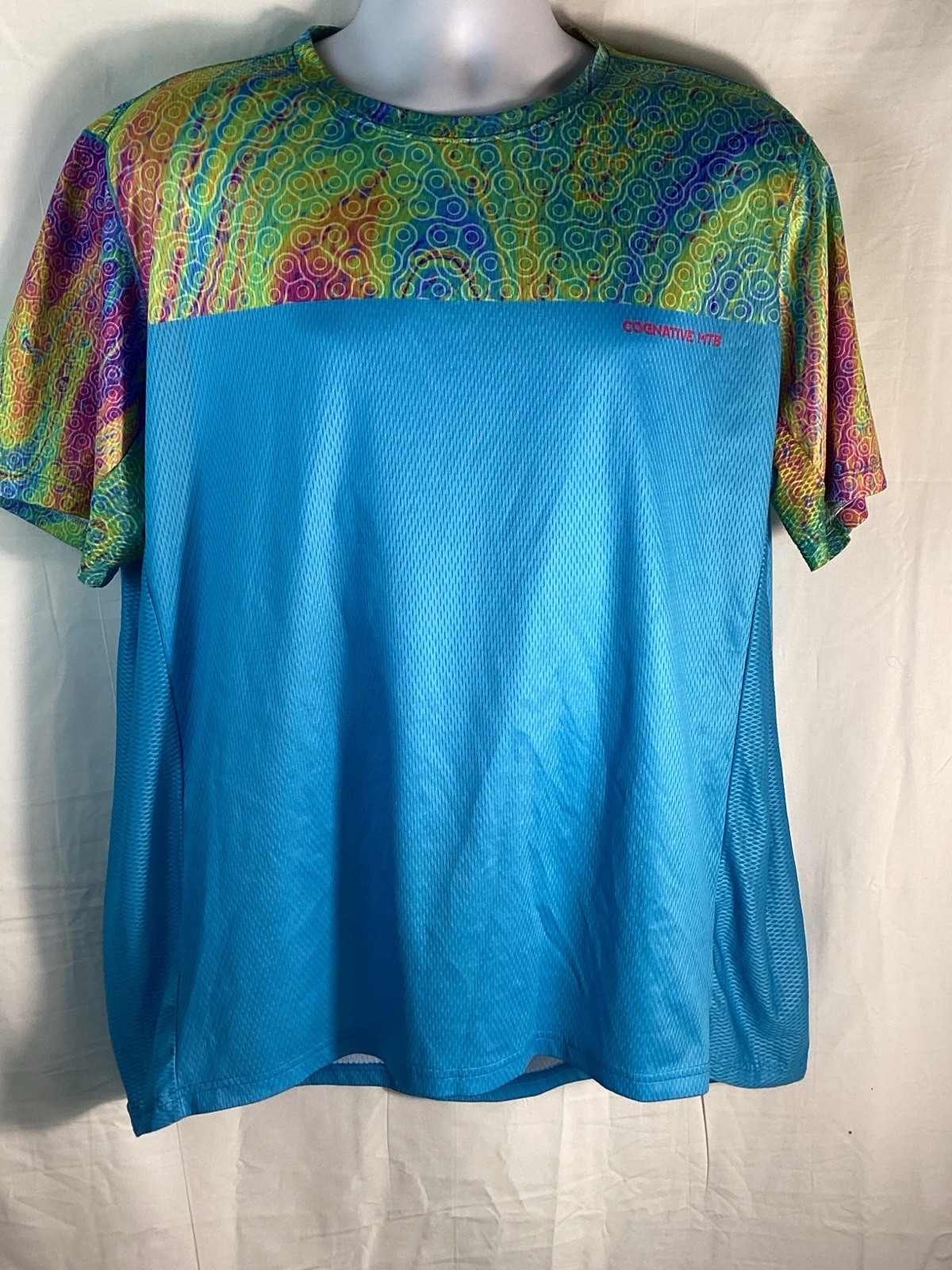 Cognative MTB Shirt Men 2XL Performance Polyester Biking Cycling Quick Dry Tee