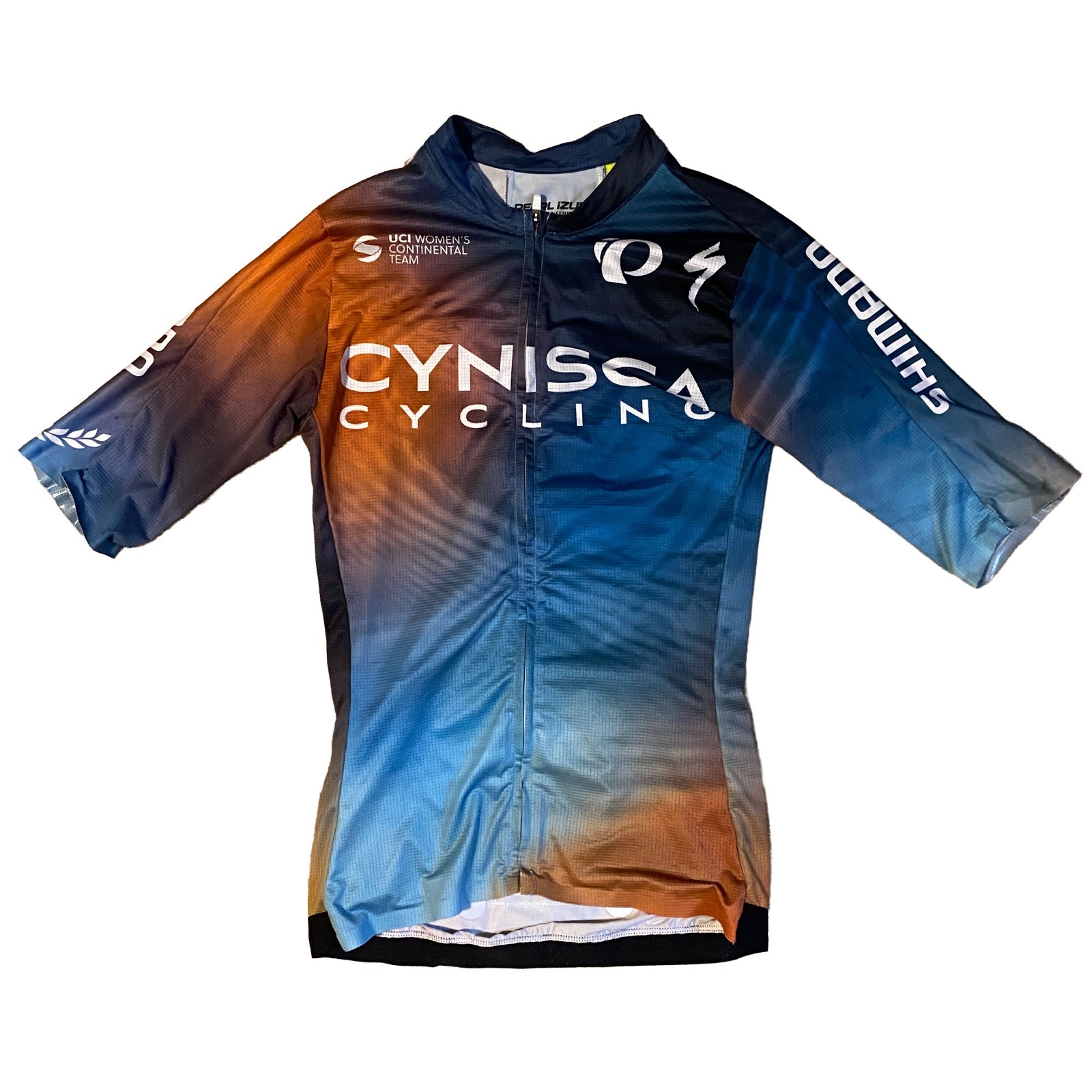 Women’s 2025 Pearl Izumi Cynisca Pro Cycling SS Race Jersey, Navy, Size XS EUC