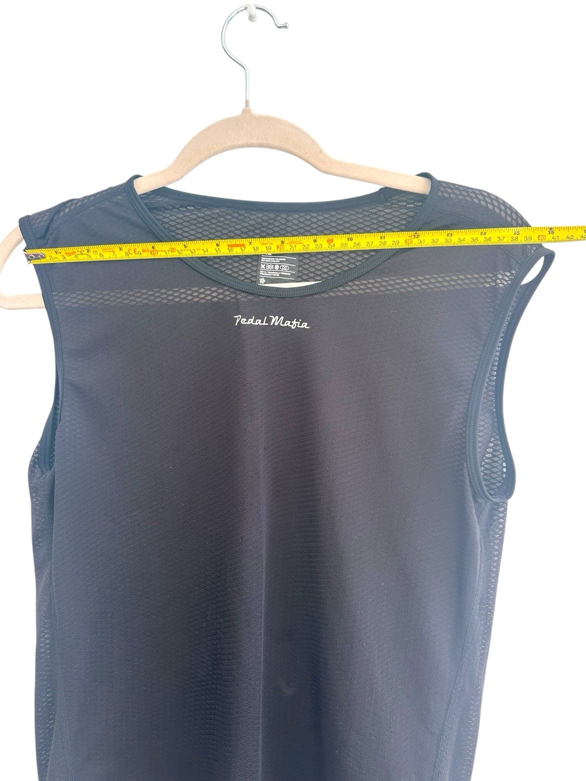 Pedal Mafia Women’s Base Layer Black XL Sleeveless Mesh Cycling Top Road Bike
