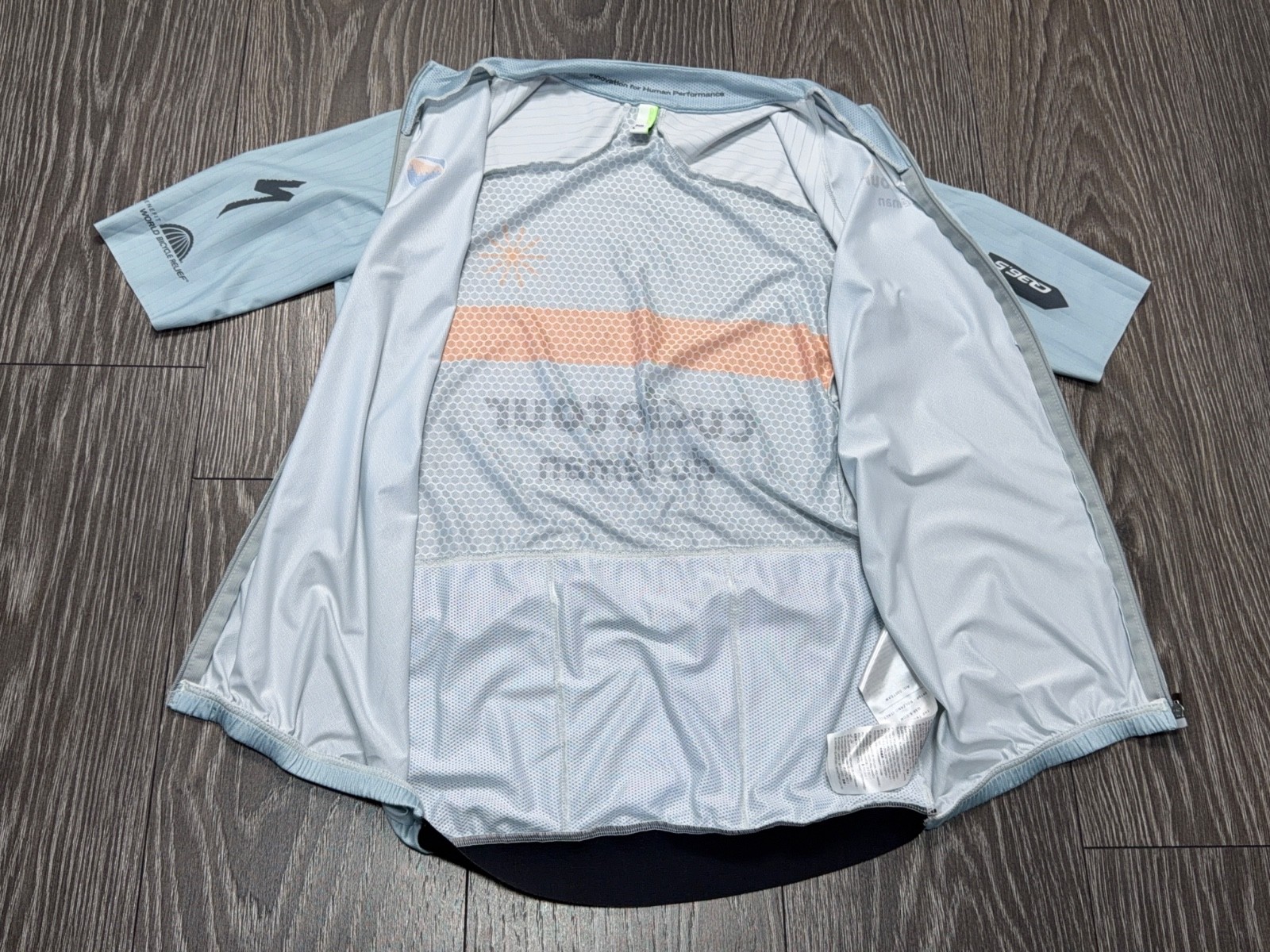 Mens Q36.5 Italy Cyclotour du Leman Specialized Short Sleeve Jersey Cycling L