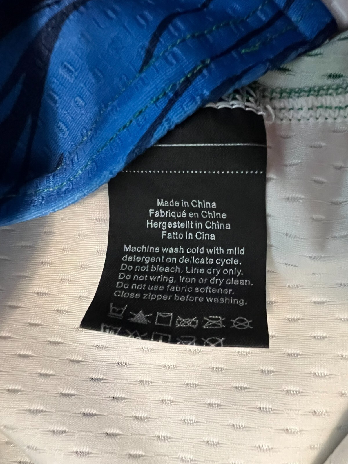 Pactimo Women’s Sports Graphic Print Zip Front Mesh Cargo Cycling Top XS