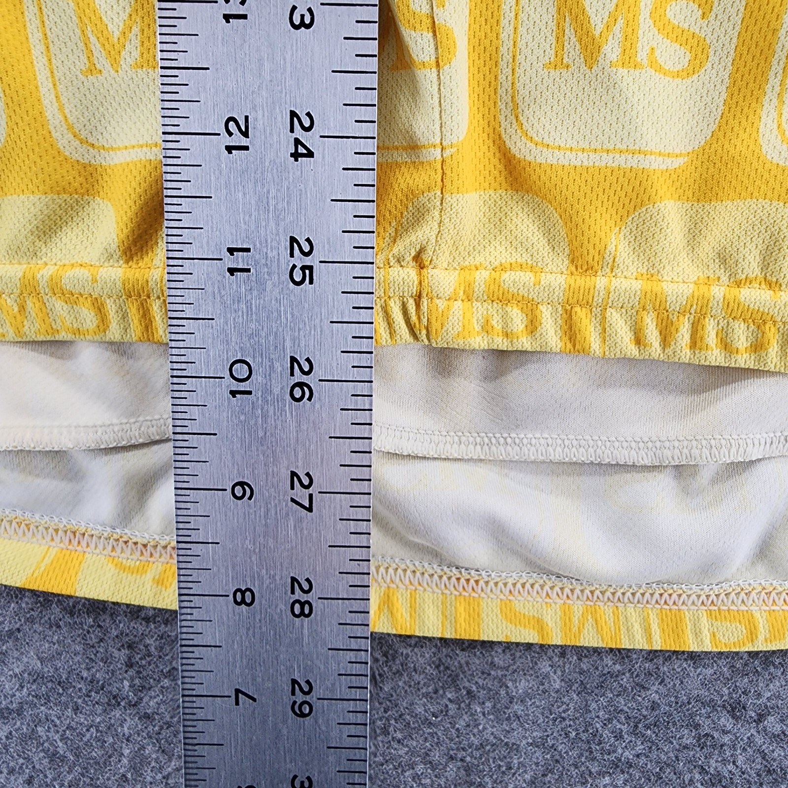 Voler Cycling Jersey Extra Large MS 150 Lifetime Rider Yellow