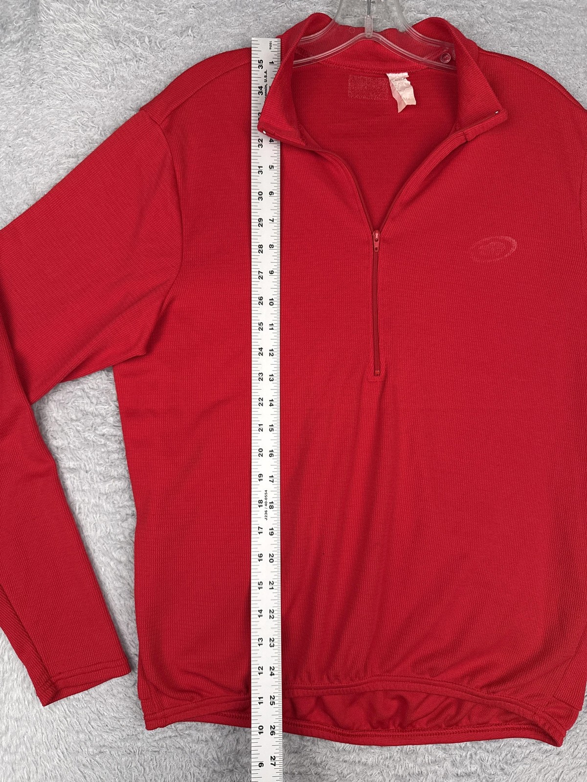 Performance Cycling Jersey Adult Extra Large 1/4 Zip Long Sleeve Polyester