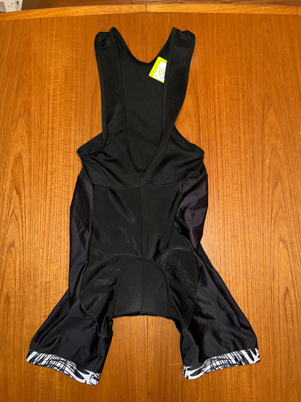 New! CYCLING Brand Men’s Black Sleeveless Gel Padded Bib Shorts Singlet (Med)