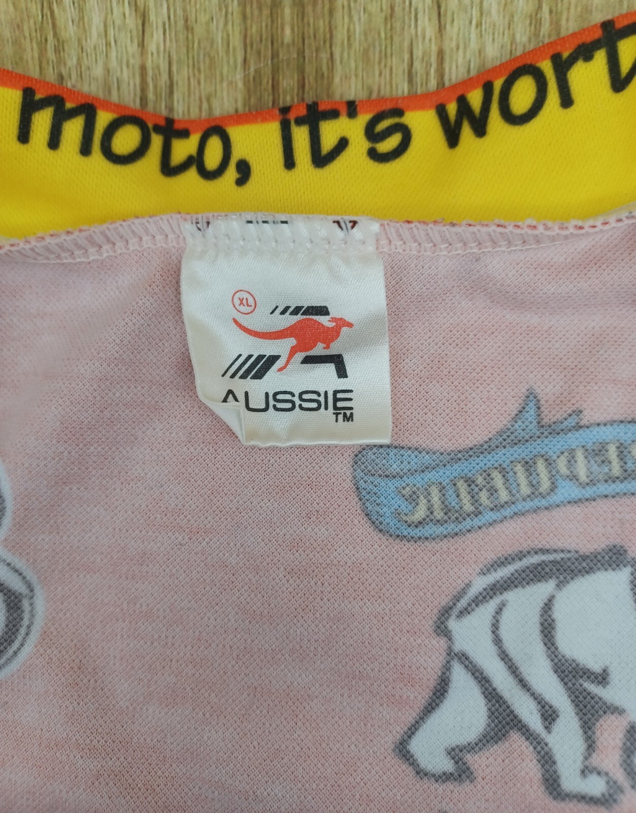 SALSA CYCLES Cycling-Aussie Full Graphic Cropped Racing Shirt XL Vintage