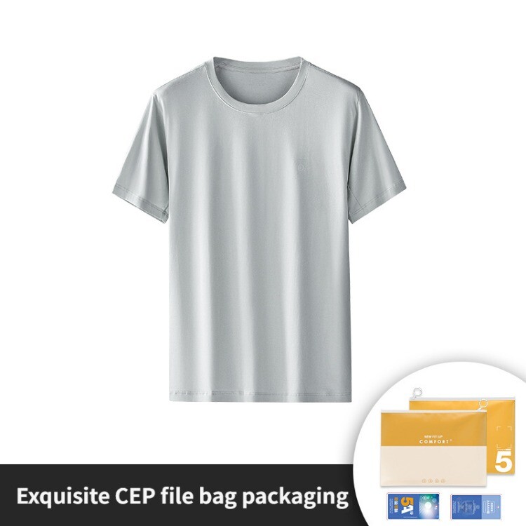 Men’s Summer Short Sleeve Antibacterial Loose Casual Outdoor Breathable T-Shirt