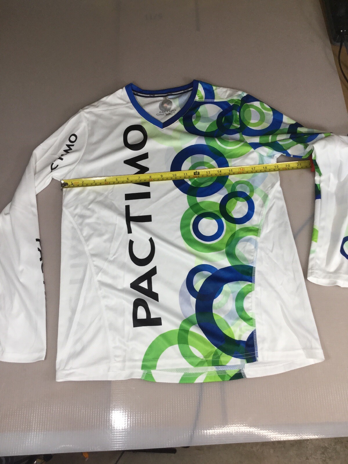Pactimo Womens Casual Long Sleeve Cycling Tech T Shirt Large L (6910-B)
