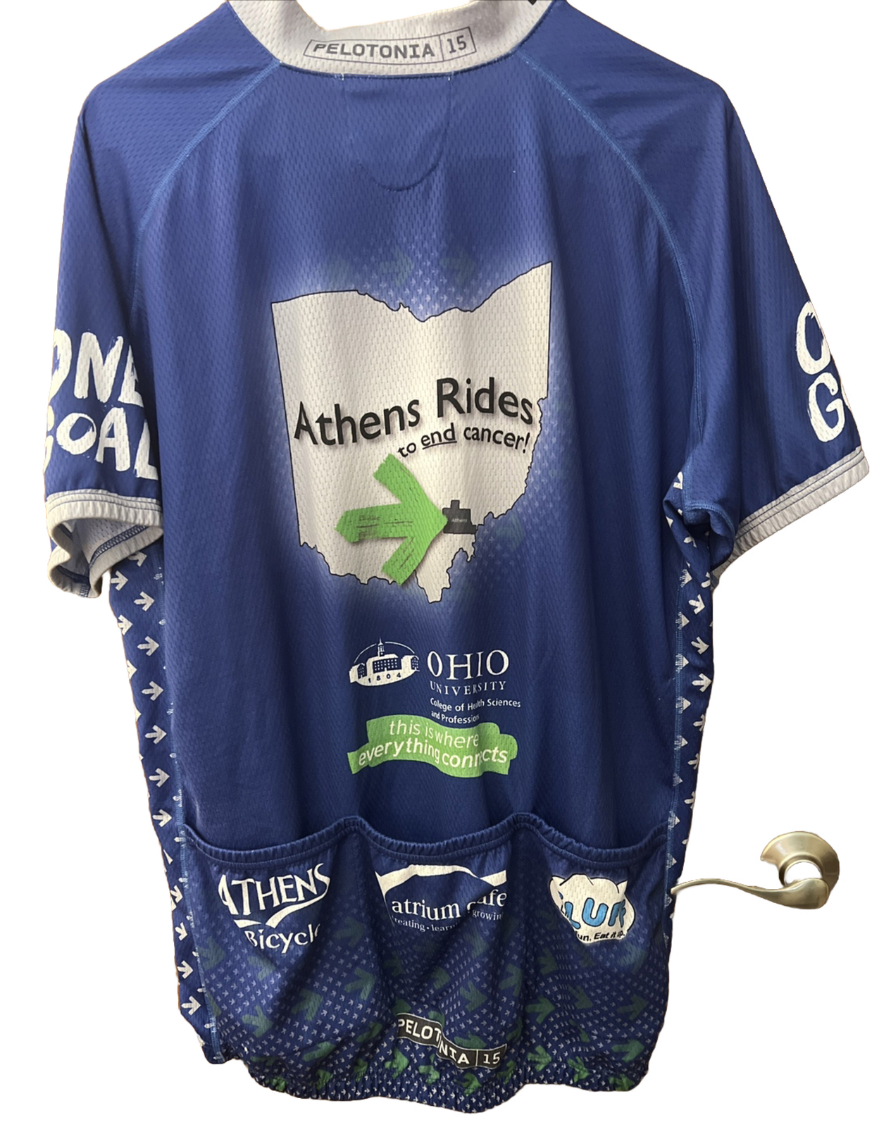 Bicycle Jersey Men’s royal blue Verge with back pockets 2XL 