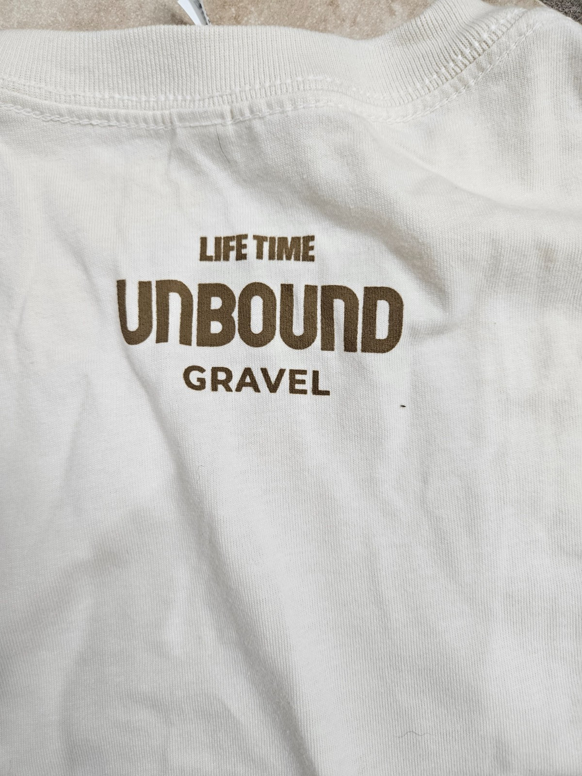 Unbound Gravel Race 2026 T Shirt. Size Small