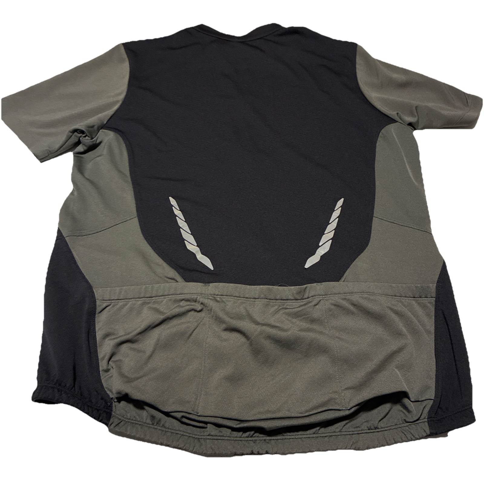 Pearl Izumi SELECT Mens Cycling Jersey Large Black Gray Full Zip Bike Shirt