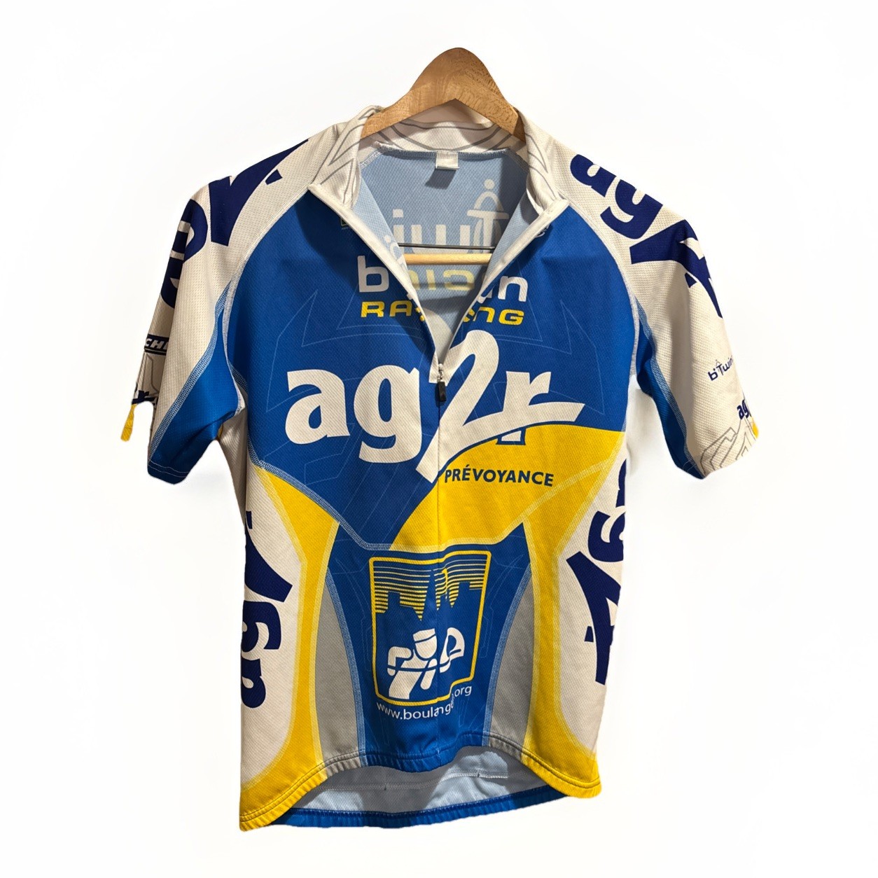 Men’s Medium B Twin Racing team ag2r Cycling Jersey Michelin Prévoyance