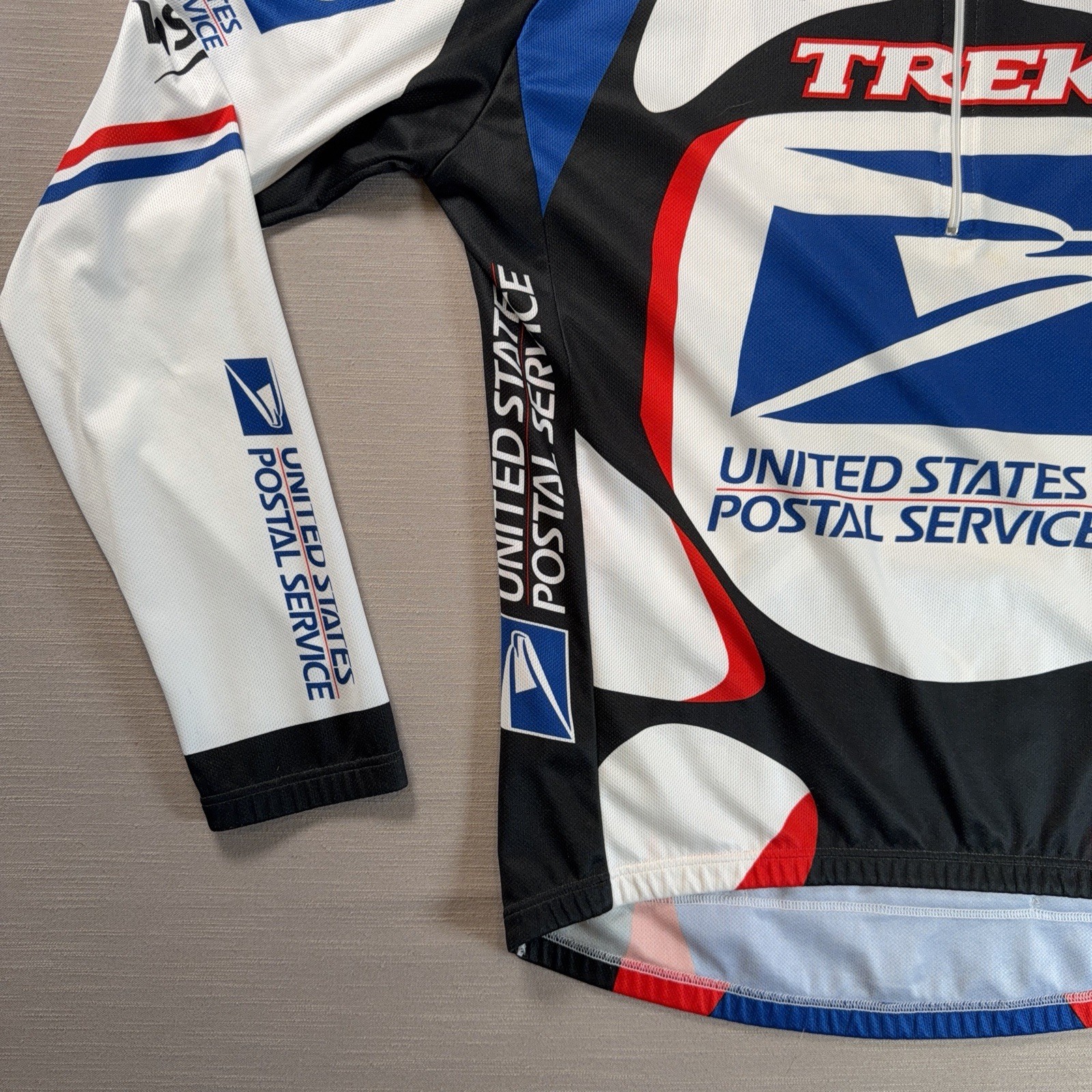Men’s Cycling Shirt USPS USA Bridge TREK NIKE VISA XL 52