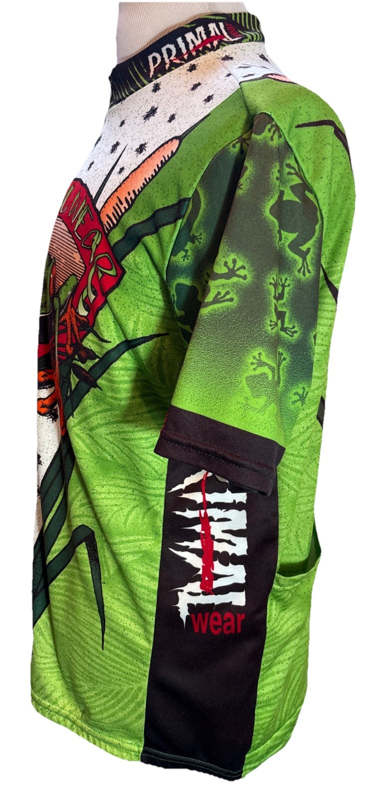Primal Wear Frog Bar Hopper Cycling Jersey Size L. P19894