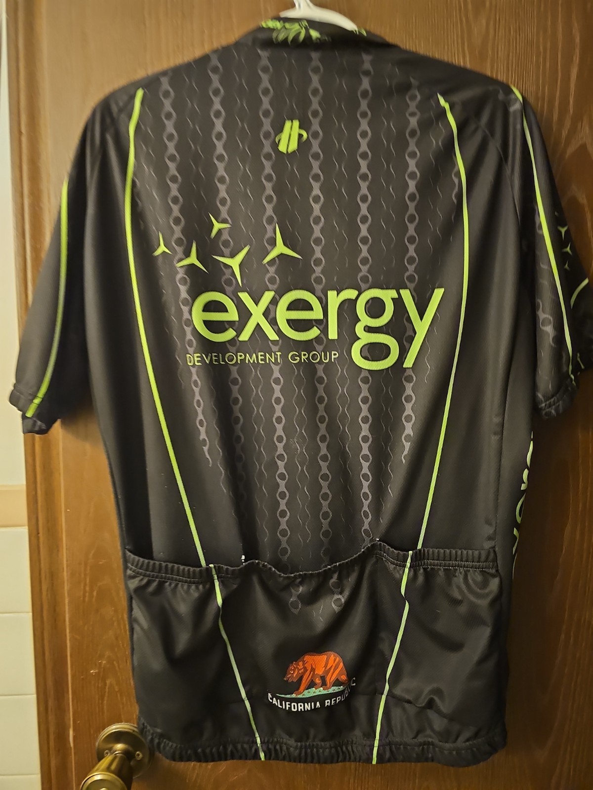 Hincapie Amgen Tour Of California Mens Cycling Jersey Size Large