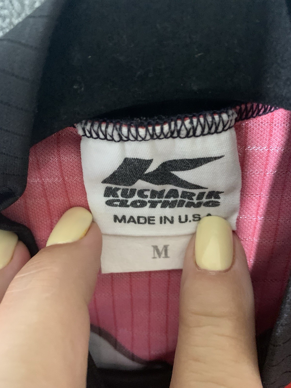Redline Vintage Bicycle Jersey USA Size Medium Kucharik Clothing Made In USA