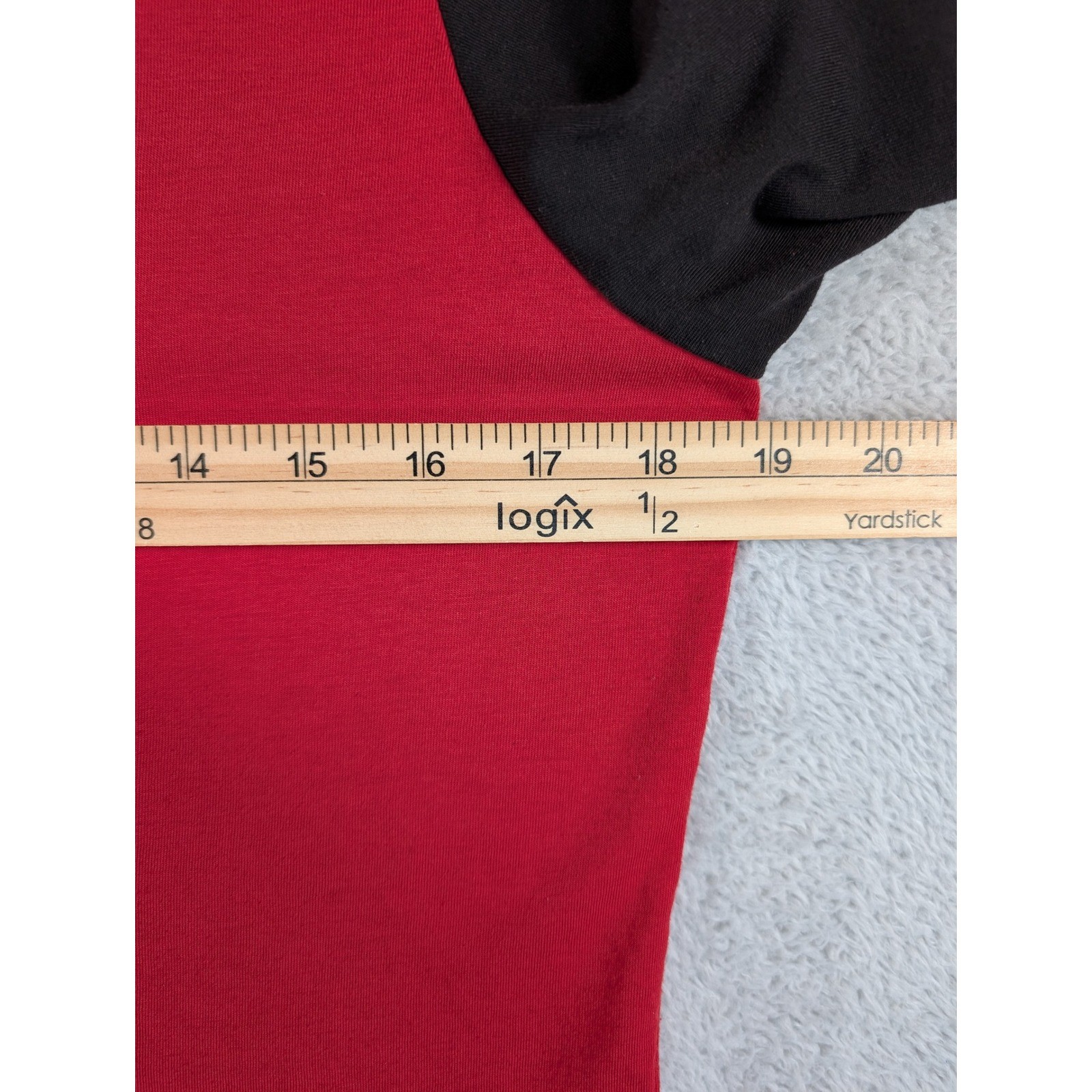 Fox Racing Ranger Womens Mountain Bike Jersey Red Black Short Sleeve MTB Shirt L