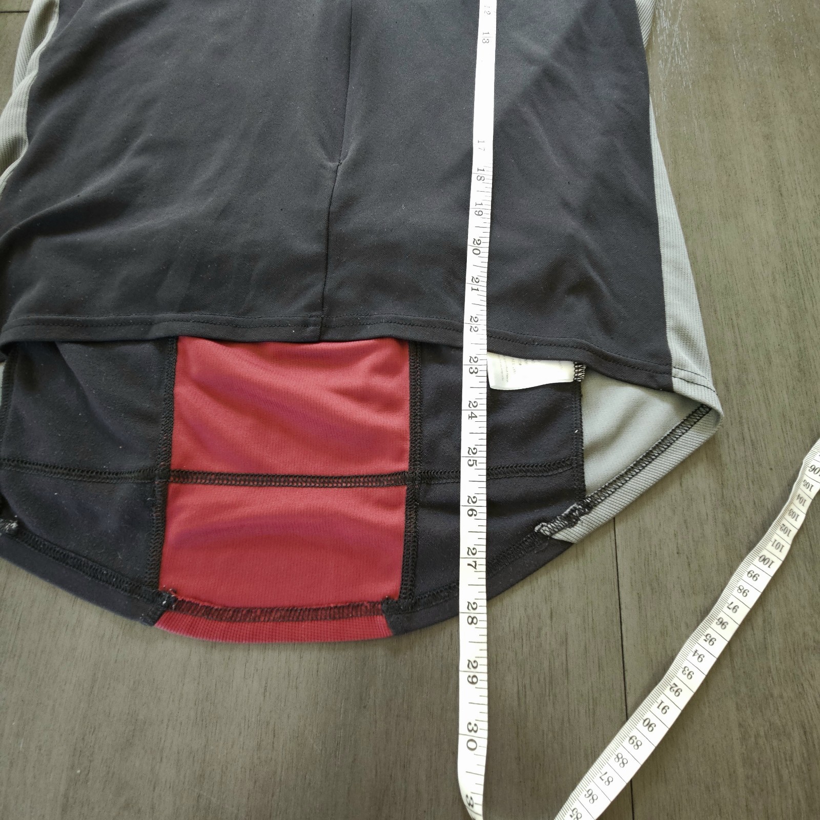 Pearl iZumi Womens Large Full Zip Cycling Jersey Pockets L Sleeve Black Maroon