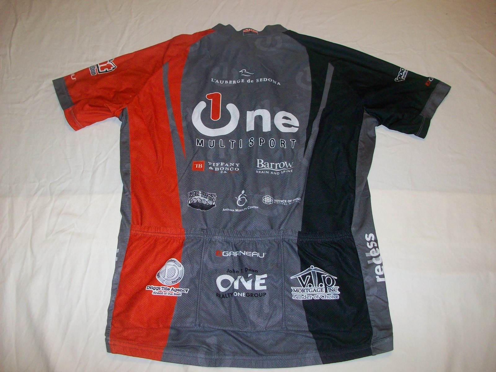 LOUIS GARNEAU BICYCLE CYCLING JERSEY MENS LARGE MOUNTAIN/ROAD BIKE JERSEY NICE!