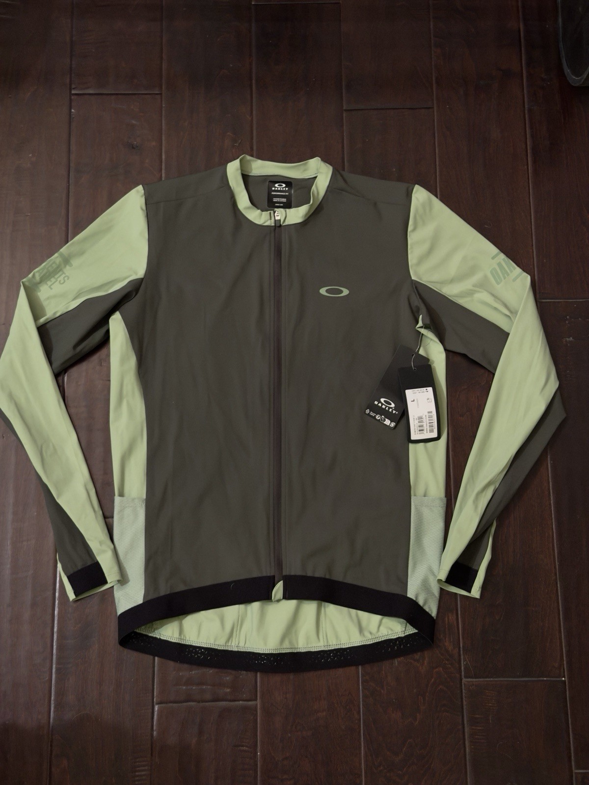 Oakley Elements Point to Point LS Jersey Hydrolix Cycling MTB Men’s Long Sleeve