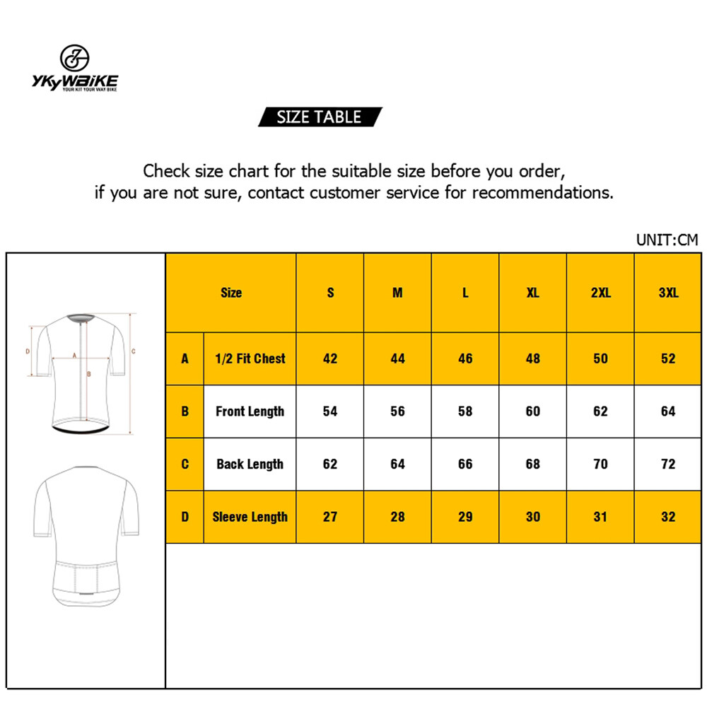 Men Summer Cycling Jersey Short Sleeve UPF50+ MTB BikeJersey activewear