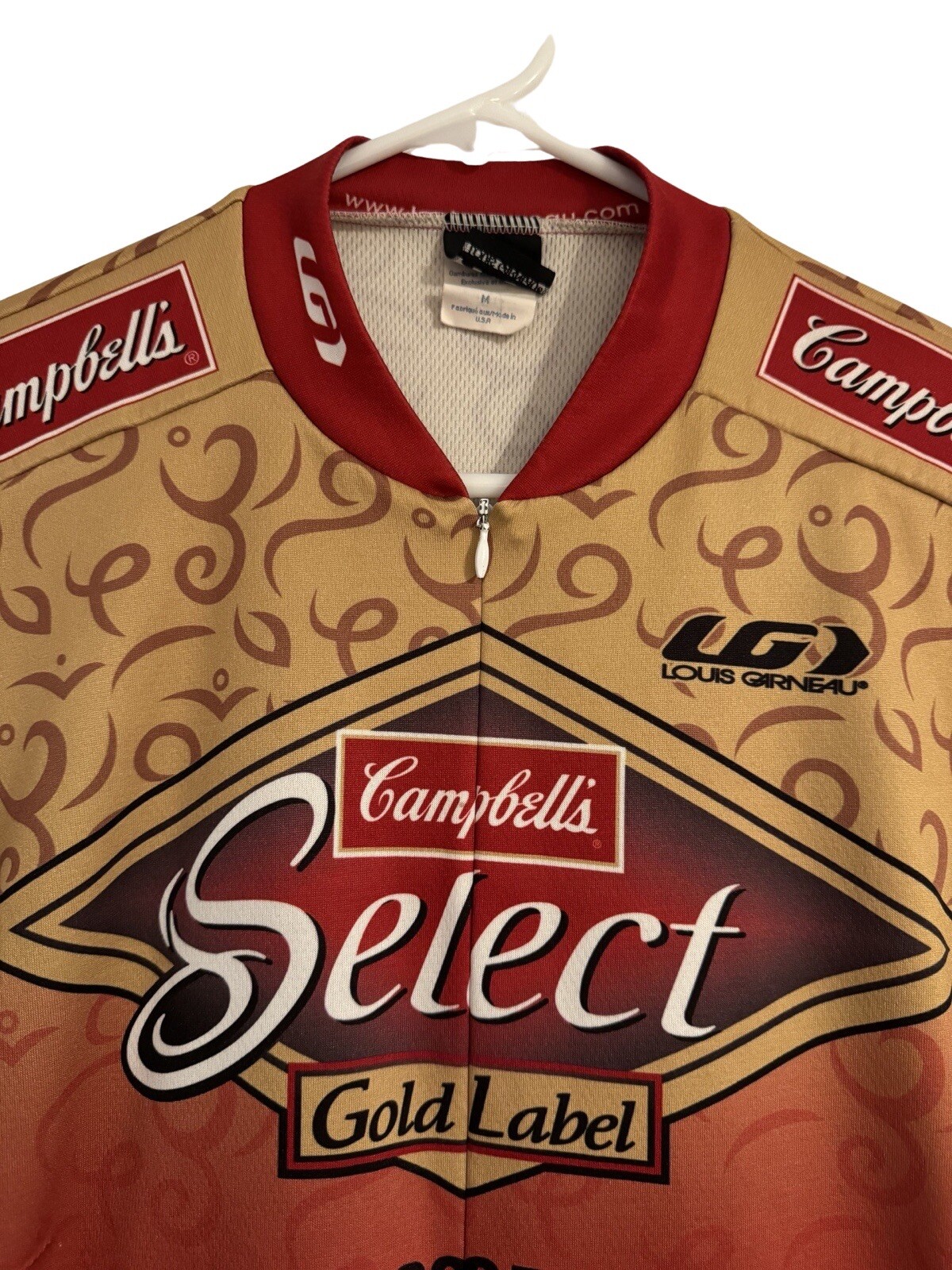 Louis Garneau Cycling Jersey Men M Campbell’s Select American Cancer Association
