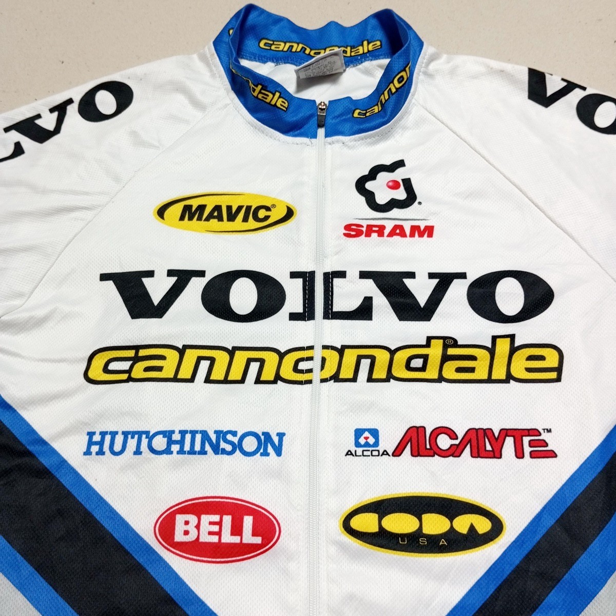 Vintage Volvo Cannondale Cycling Jersey Size XL Bicycle ’90s