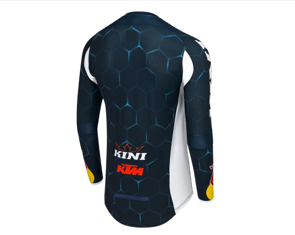 KTM PowerWear 2025 Kini-RedBull Competition Jersey Blue/White, XL – 3KI250028905