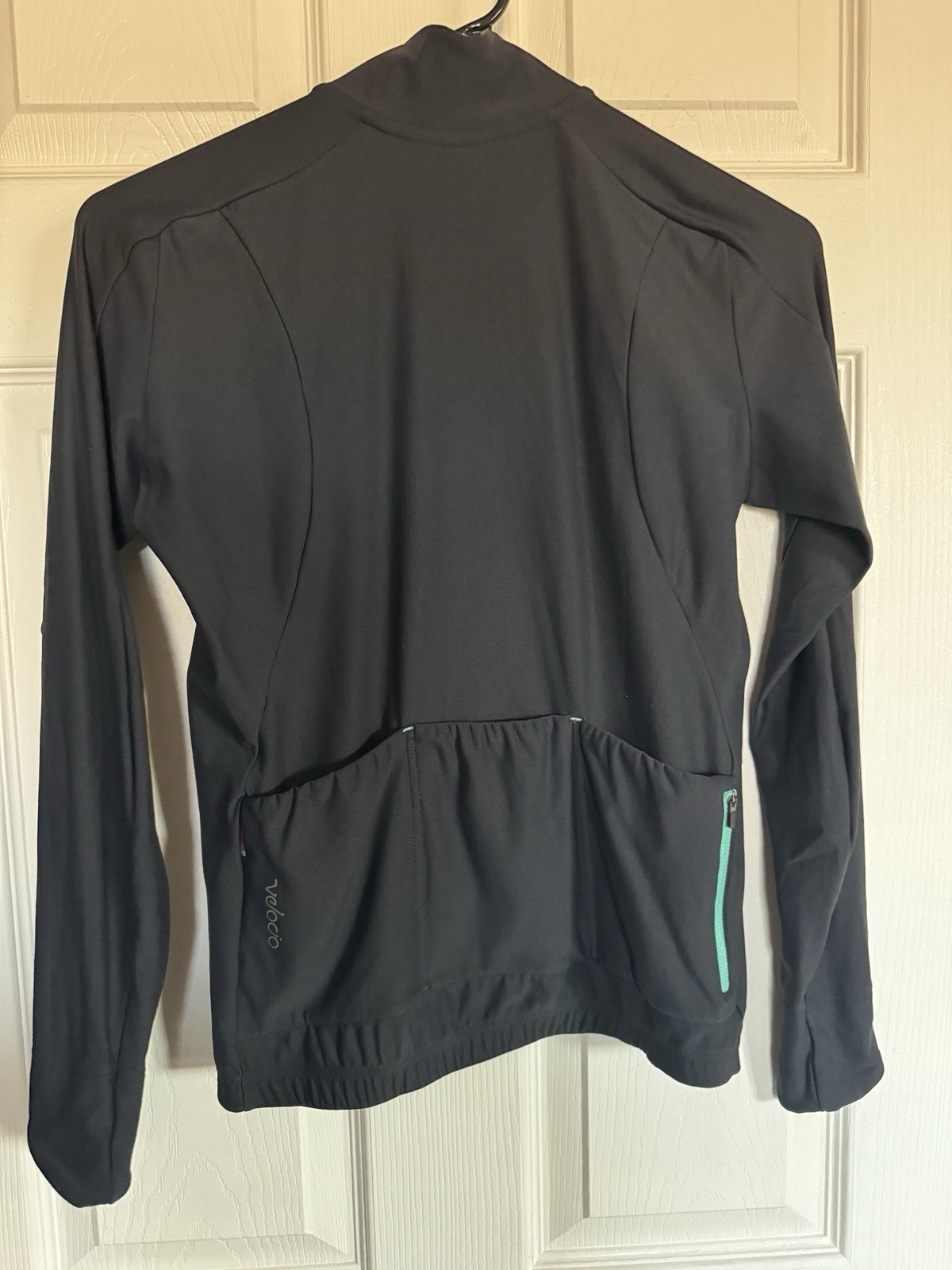 Velocio Signature Long Sleeve Cycling Jersey/ Women/Black/Medium