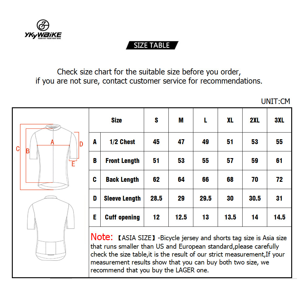 YKYWBIKE mens pro team cycling jersey cycling Short Sleeve jersey bicycle jersey