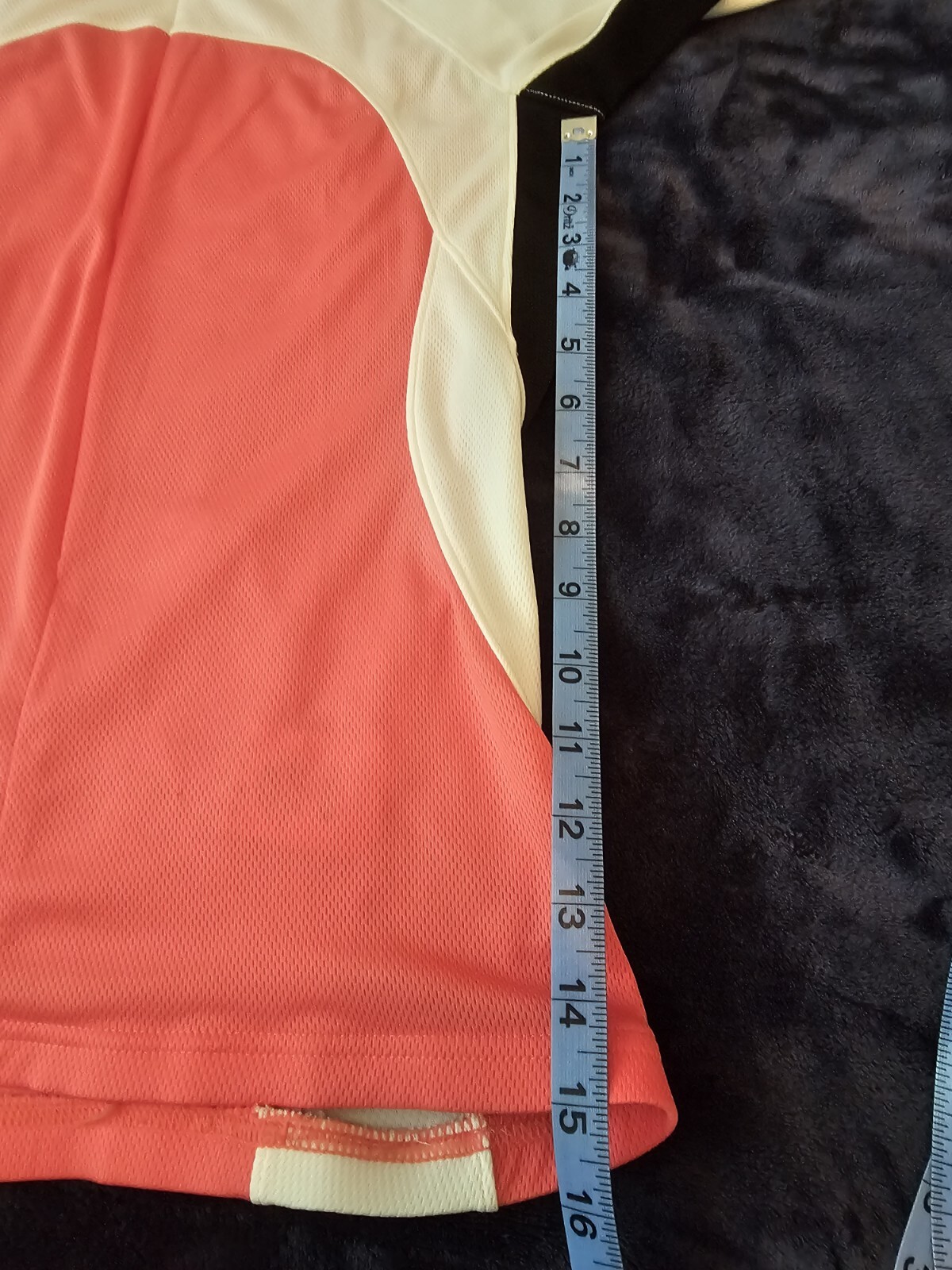 Louis Garneau Women’s Cycling Jersey Pink White Black 3/4 Zip Size Small