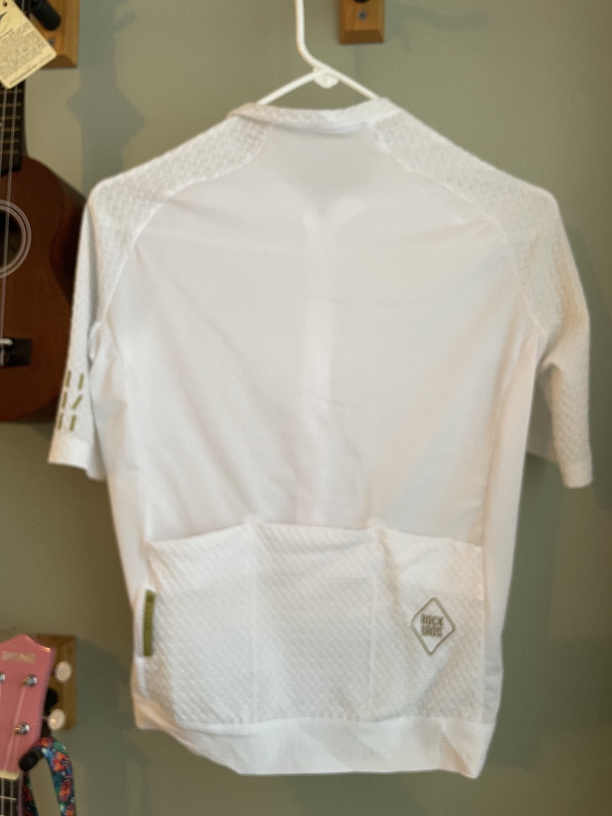 ROCKBROS Men’s Short Sleeves Cycling Jersey Road Bike Shirt w/3Pockets Quick Dry