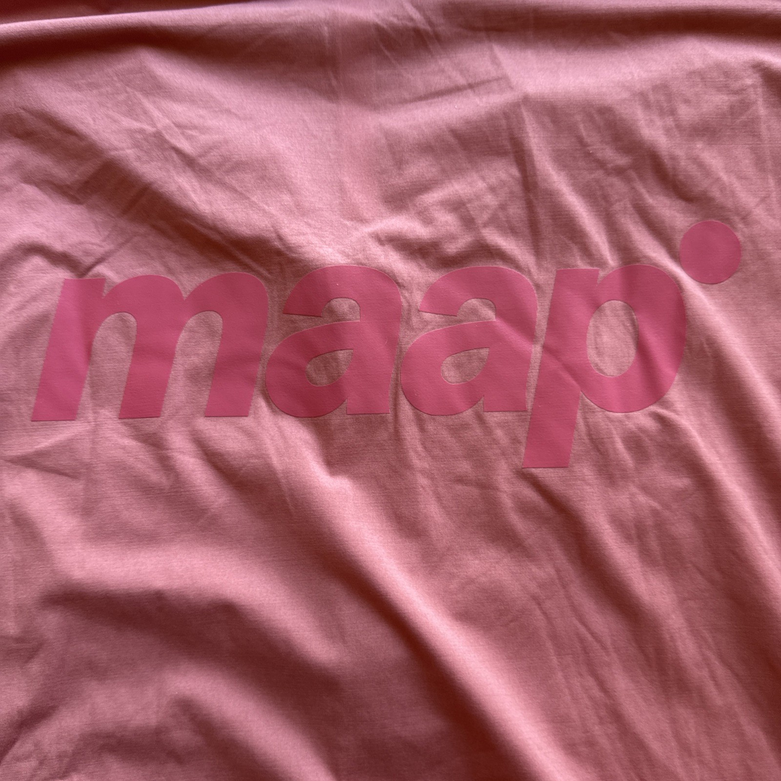 Women Cycling Jersey MAAP. Training jersey Size XXL Dusty Rose Rare