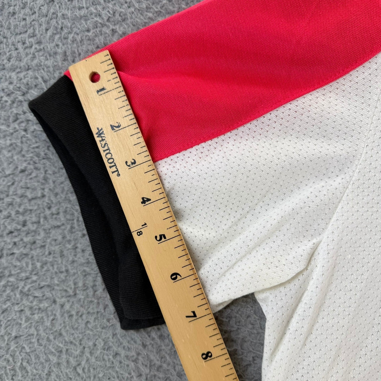 Vintage Nike Cycling Jersey Mens XL Red White Blue Colorblock 1HQ845 NWT 90s