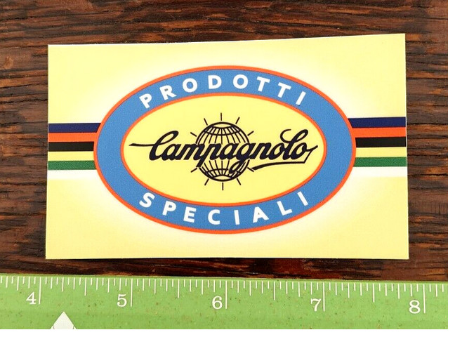Vintage Campagnolo Embroidered World Champion Long Sl Solid Wool Jersey Size 3