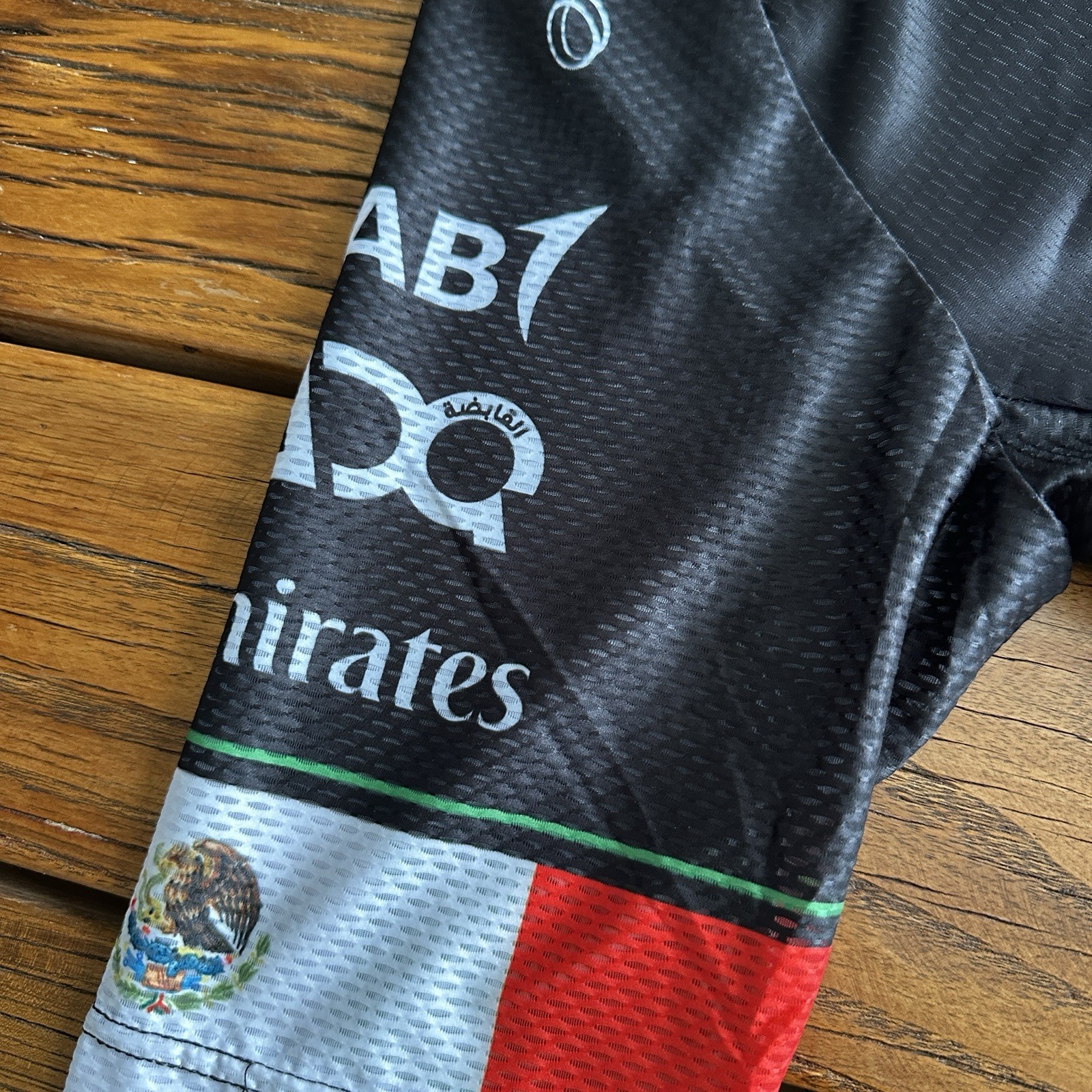 UAE MEXICO CHAMPION TEAM PRO CYCLING JERSEY NEW L 38″ FREE SHIPPING !!
