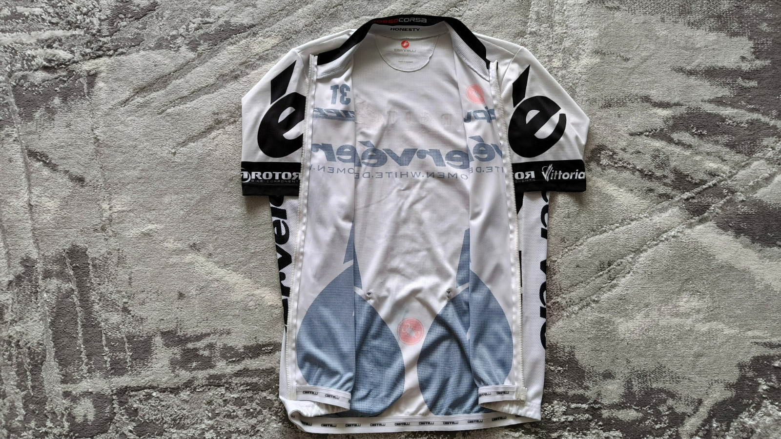 Castelli Cervélo Test Team Full Zip Men’s Cycling Jersey Size: L