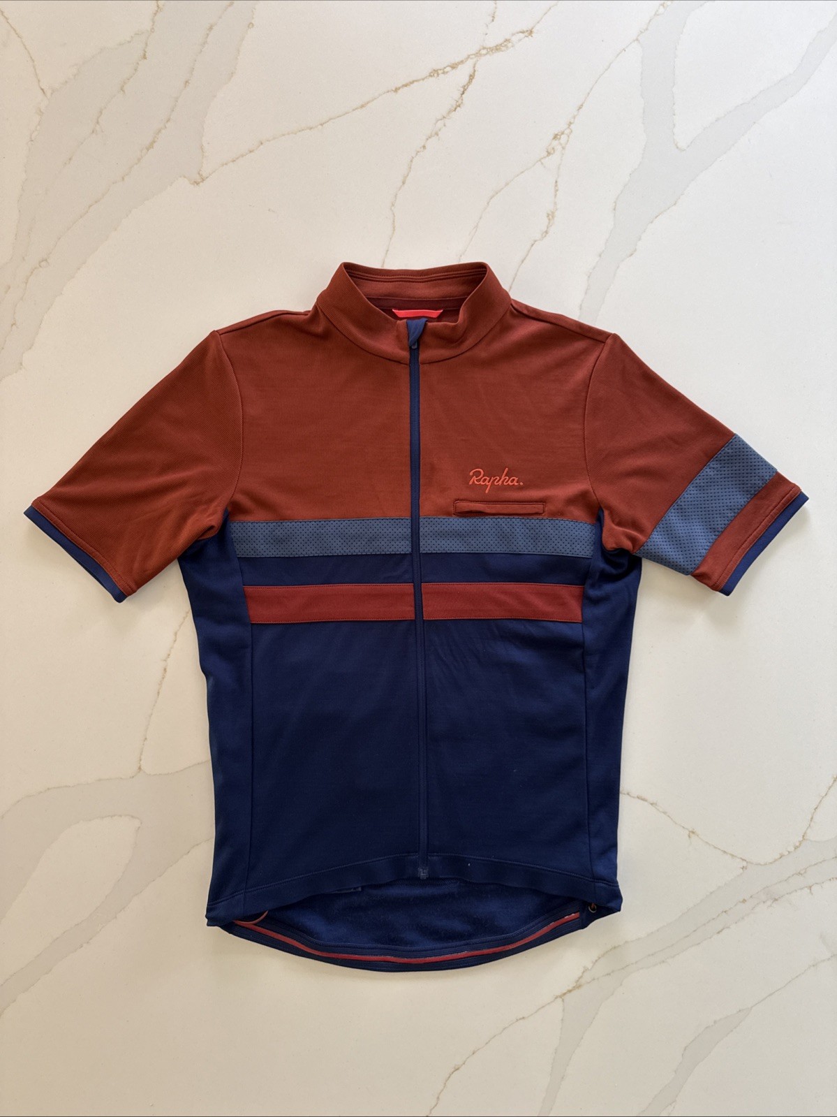 Rapha Brevet II Men’s Short Sleeve Cycling Jersey Small
