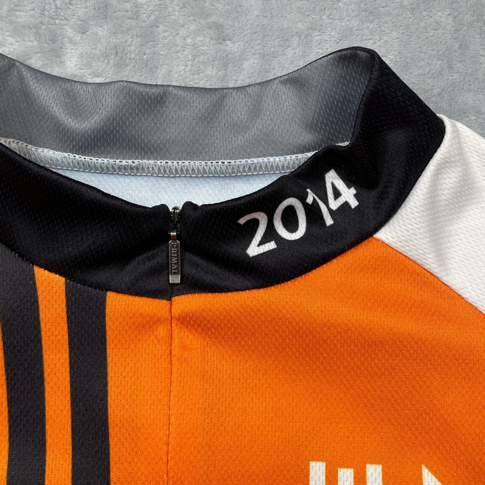 Primal Bike MS Willamette Valley 2014 Cycling Jersey Men’s Large Orange Black