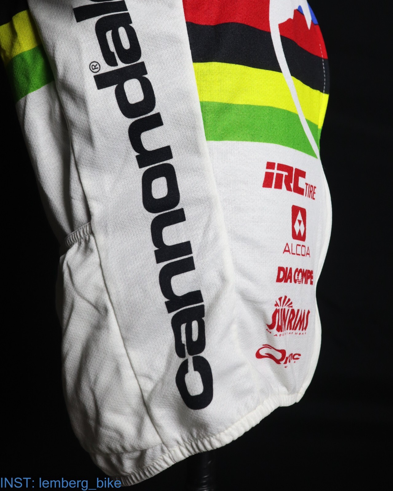 Volvo Cannondale Factory Racing World Champion Rainbow Jersey (M) #0022