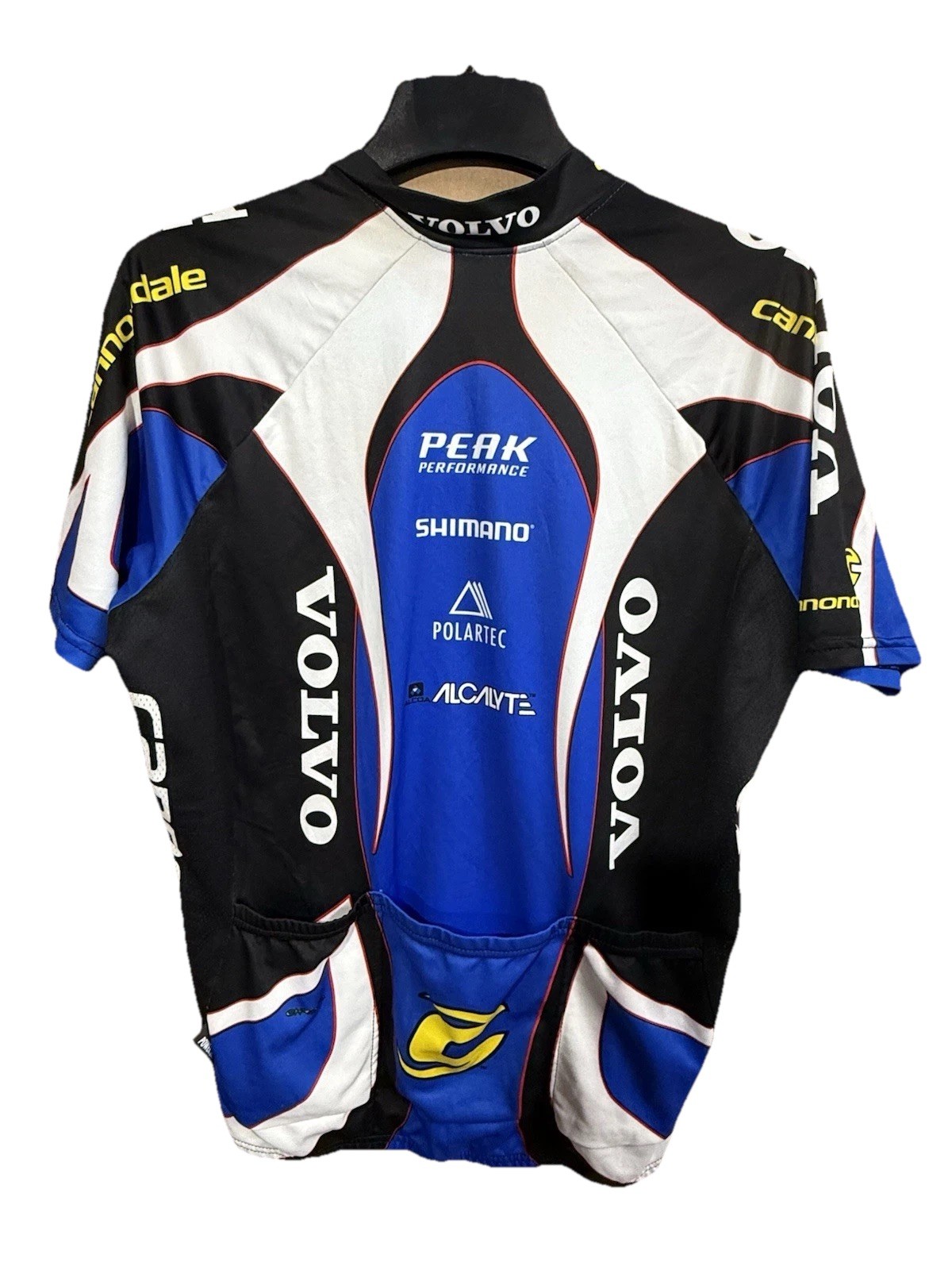 2000’s Volvo Cannondale Cycling Jersey XL Made In USA Vintage Road Mountain