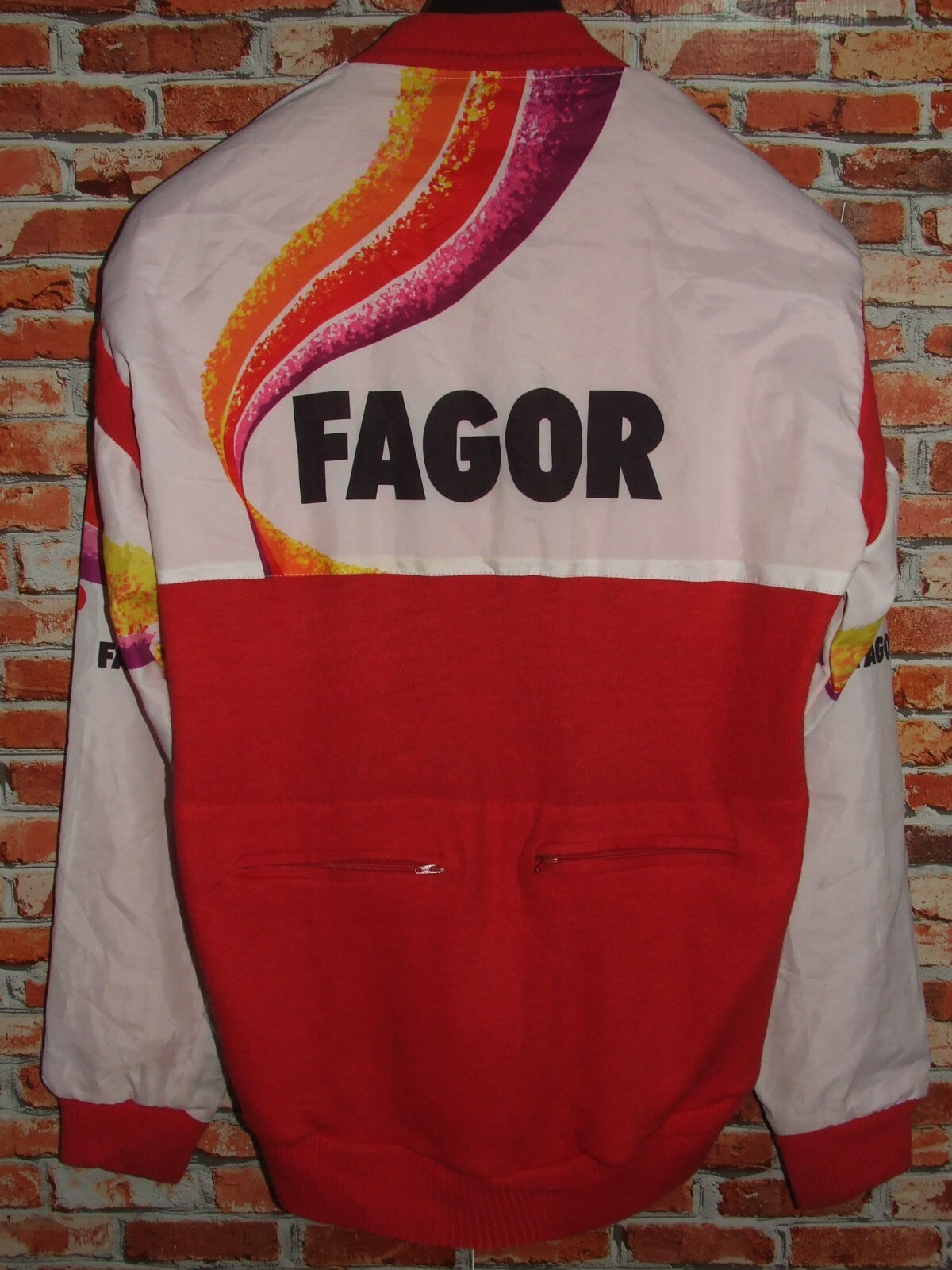 FAGOR Bike Jersey Jacket Cycling Synthetic Fleece Size XL