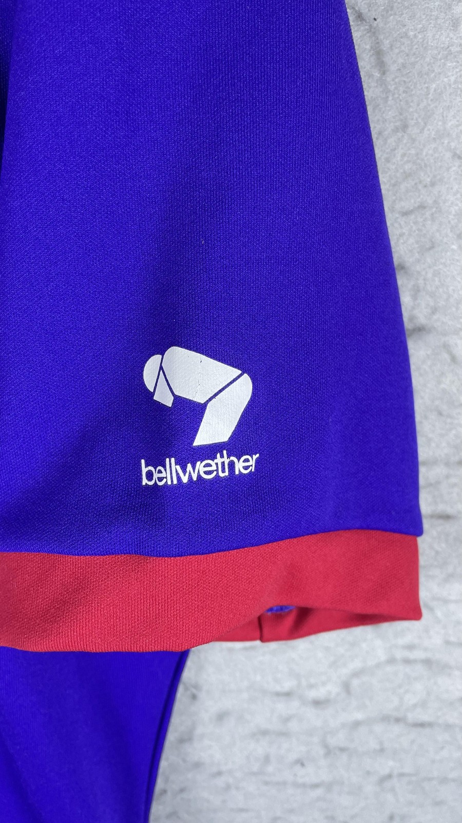 Bellwether Cycling Jersey Mens Medium Purple Red Half Zip Short Sleeve Road Bike