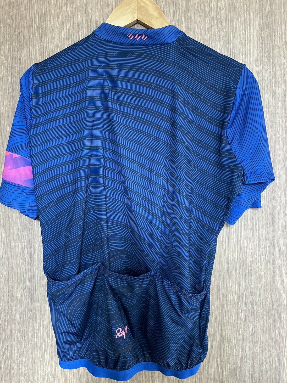 NEW BLUE RAPHA PRO TEAM EF CYCLING SHORT SLEEVE TRAINING JERSEY XL