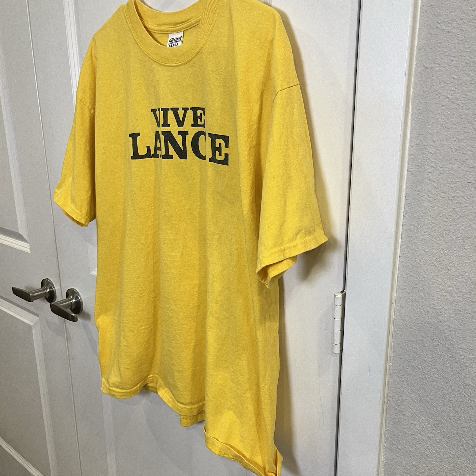 Viva Lance Vintage Y2K Lance Armstrong Pro Cycling T Shirt. Tour De France. XL