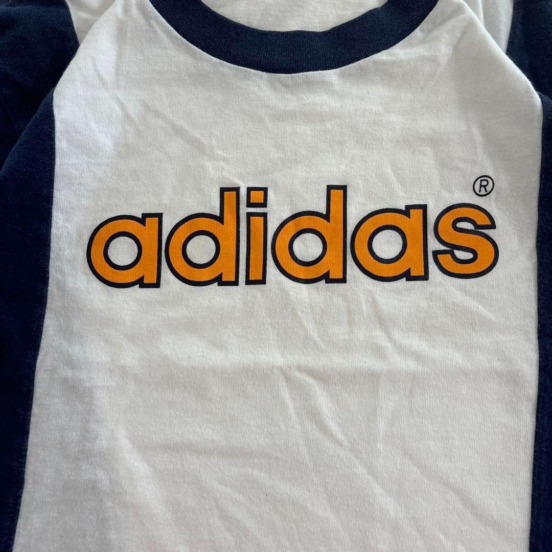 Adidas 80S T-Shirt Made In Japan Designer S M Y2K Heisei Gal Women S Limited Edi